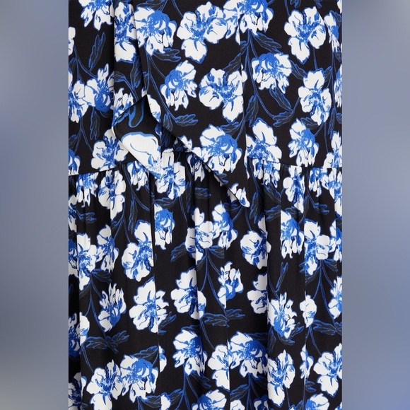 DIANE VON FURSTENBERG Romi tiered floral-print crepe mini dress NWT | size 6 - Picture 11 of 11